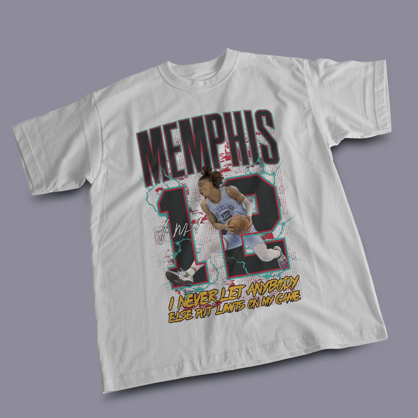 JA Morant T-shirt Design #JM01
