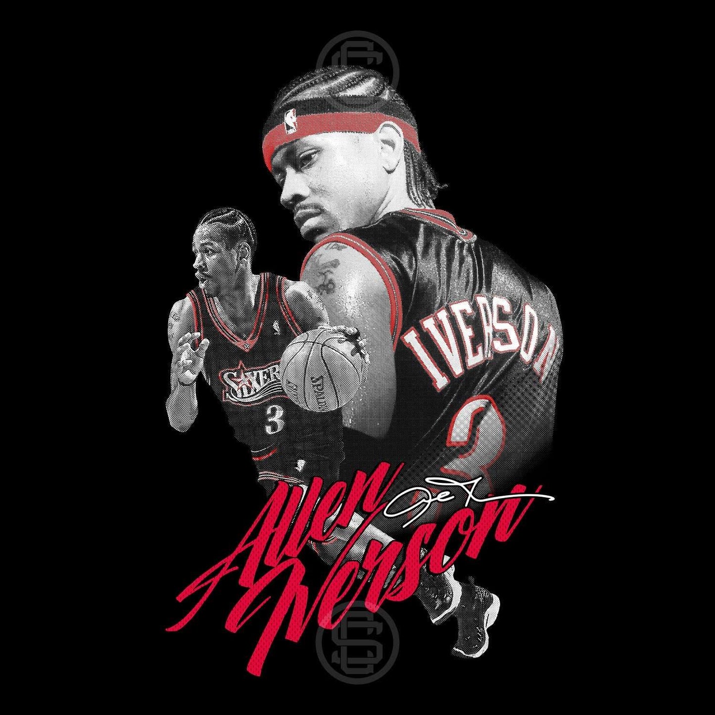 allen iverson shirt nba design ai02