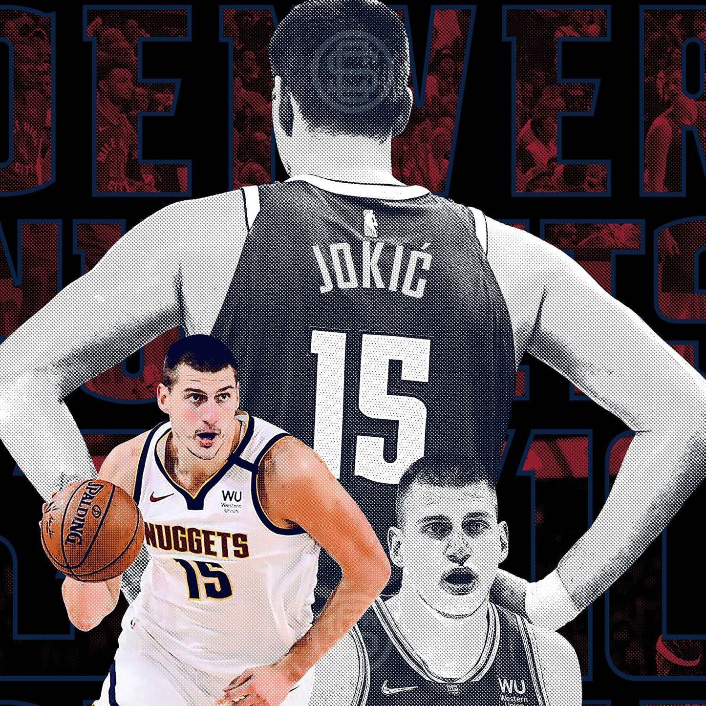Nikola Jokic T-shirt NBA Design #NJ01