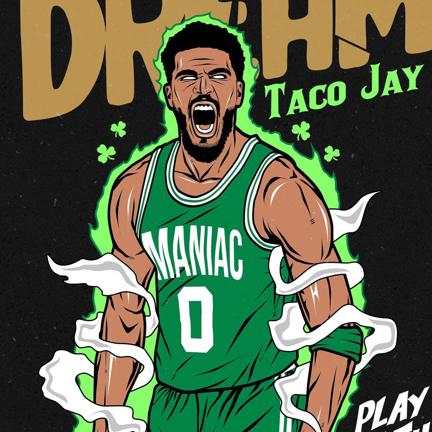 Jayson Tatum Dribble the dream T-shirt Design