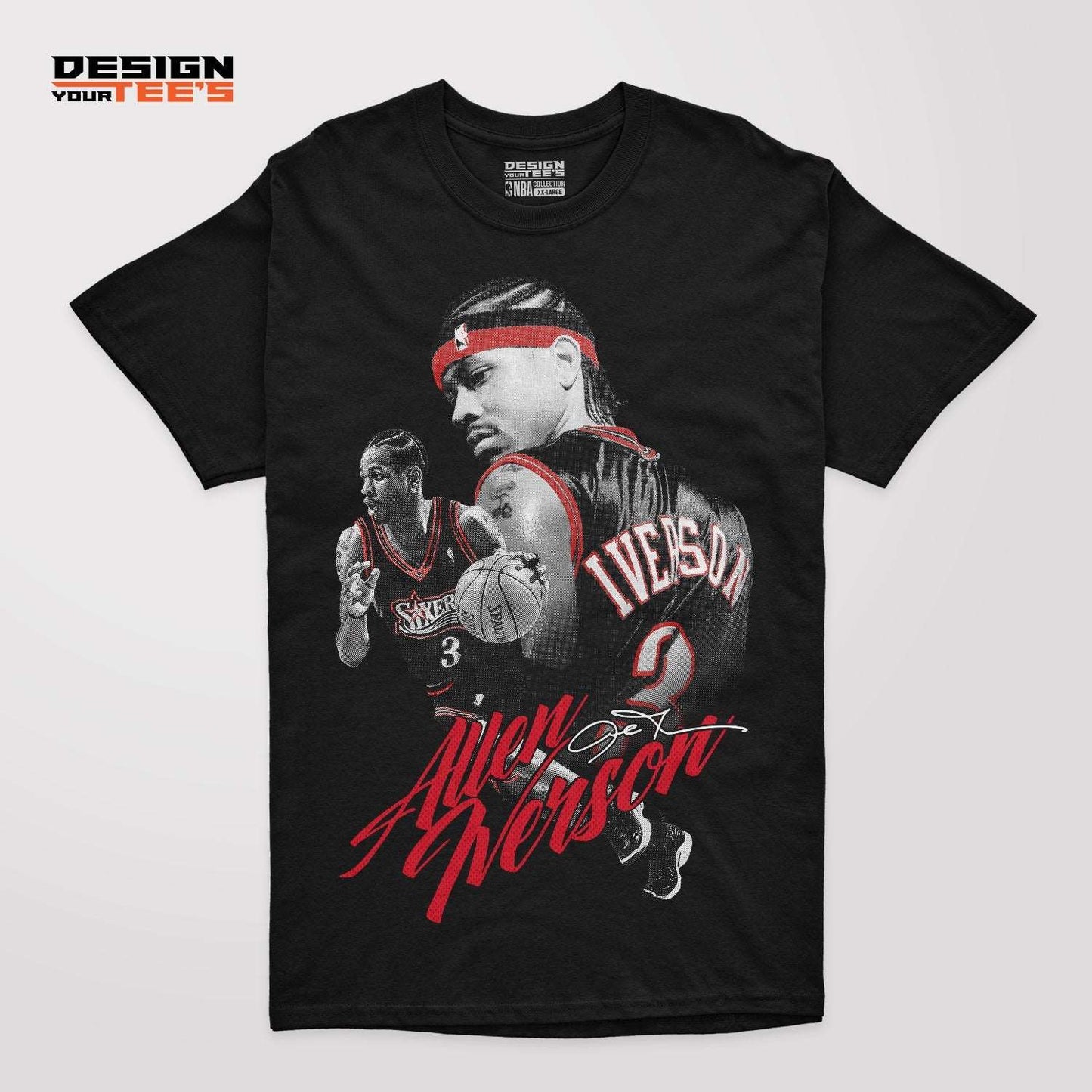allen iverson shirt nba design ai02