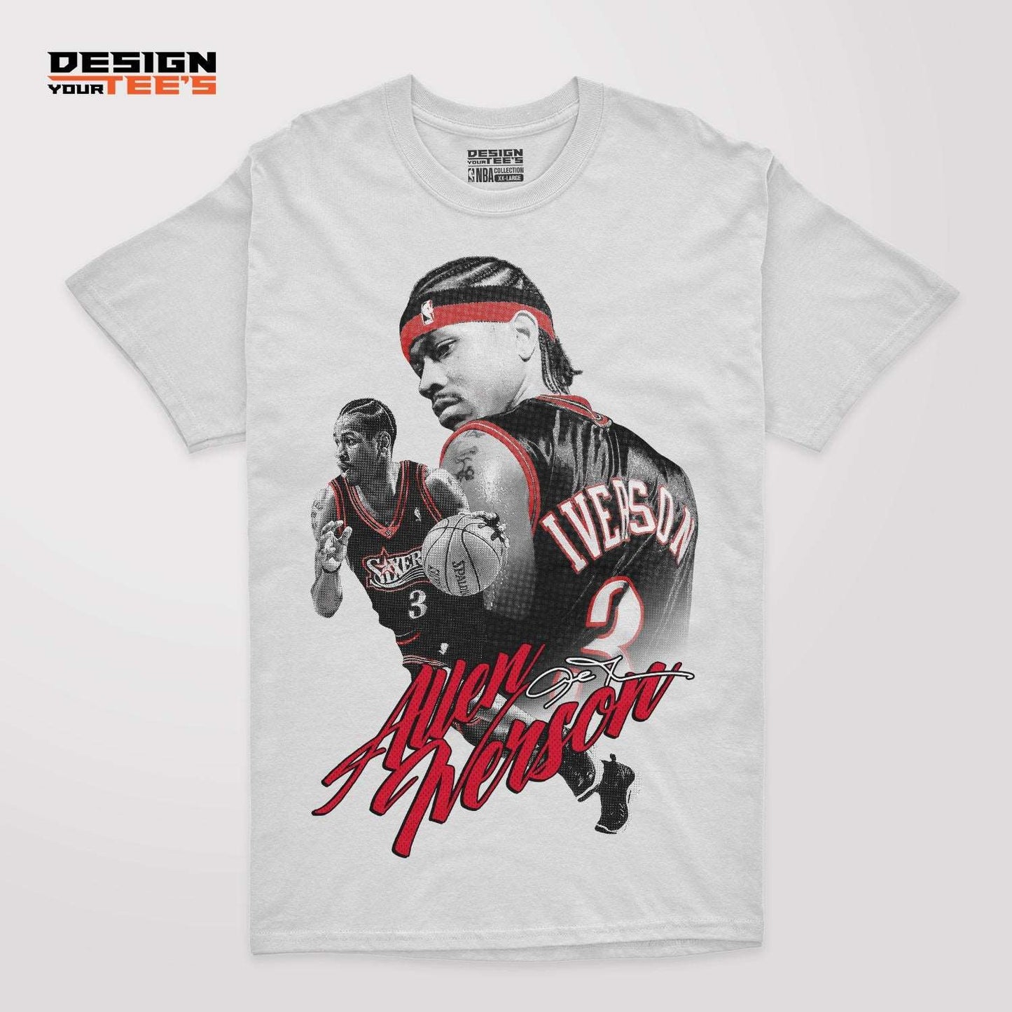 allen iverson shirt nba design ai02