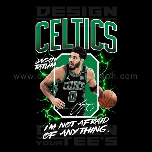 jayson tatum celtics nba t-shirt design