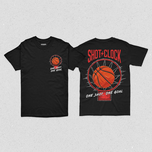 Shot Clock T-shirt Design