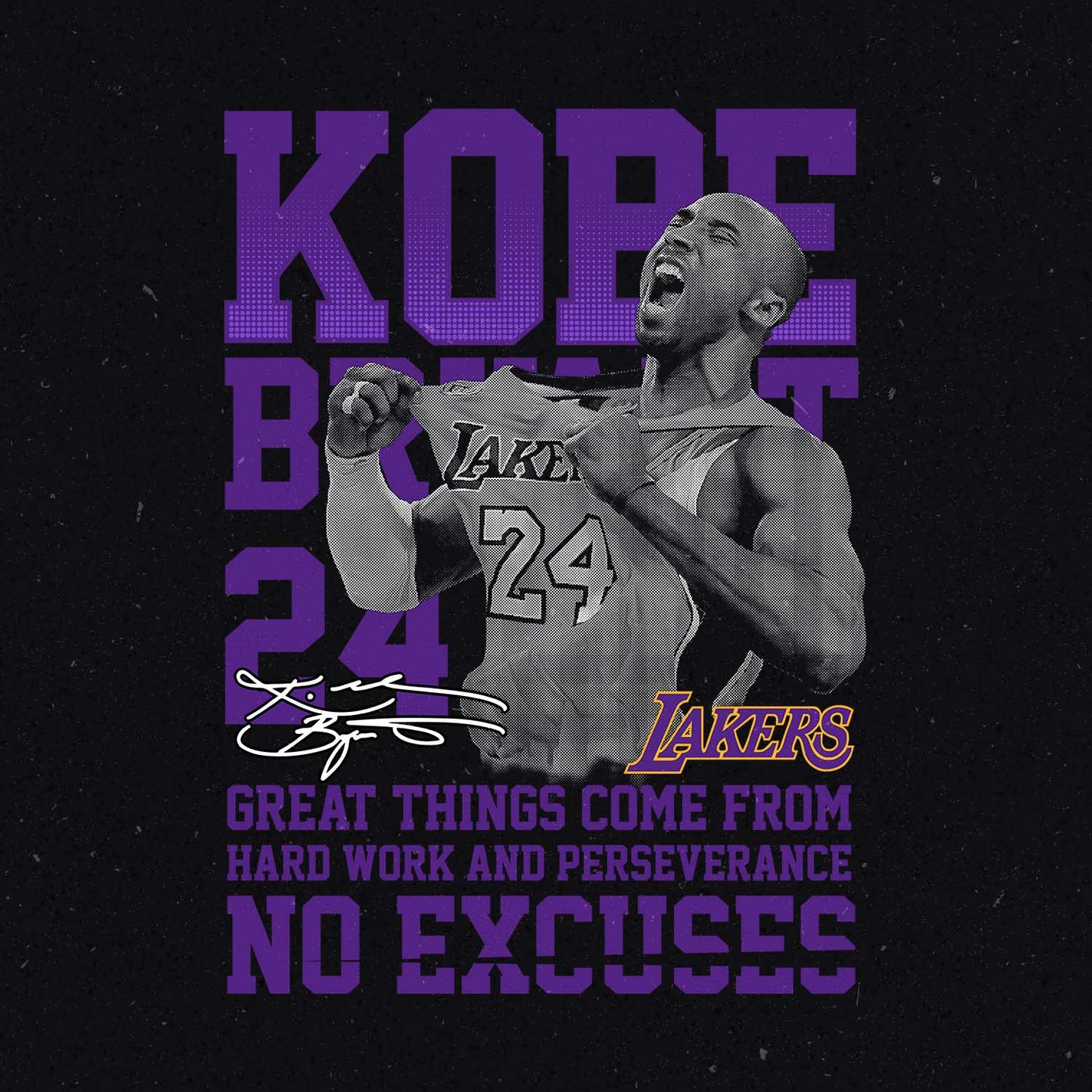 Kobe Bryant T-shirt Design #KB03