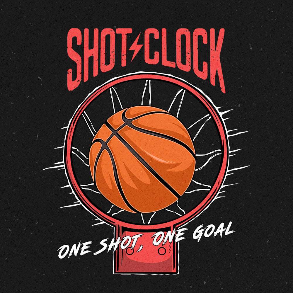 Shot Clock T-shirt Design