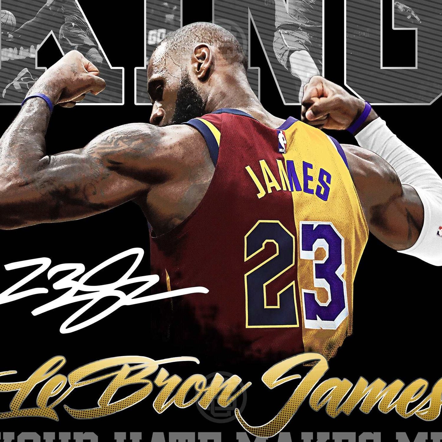 lebron james nba design #lj01