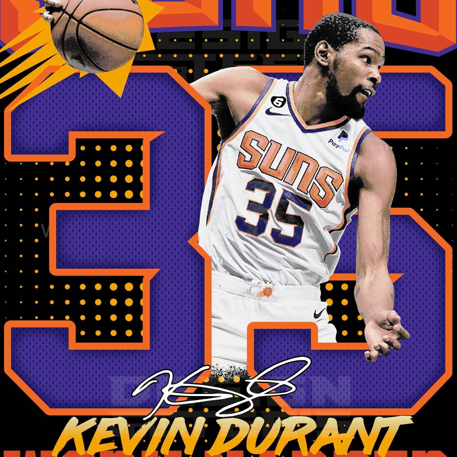 Kevin Durant  NBA DESIGN #SKD01