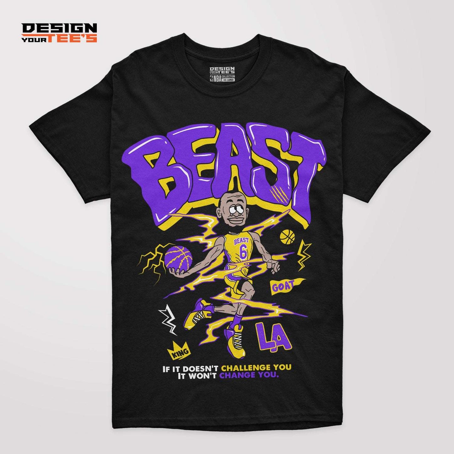 Beast of LA T-shirt Design