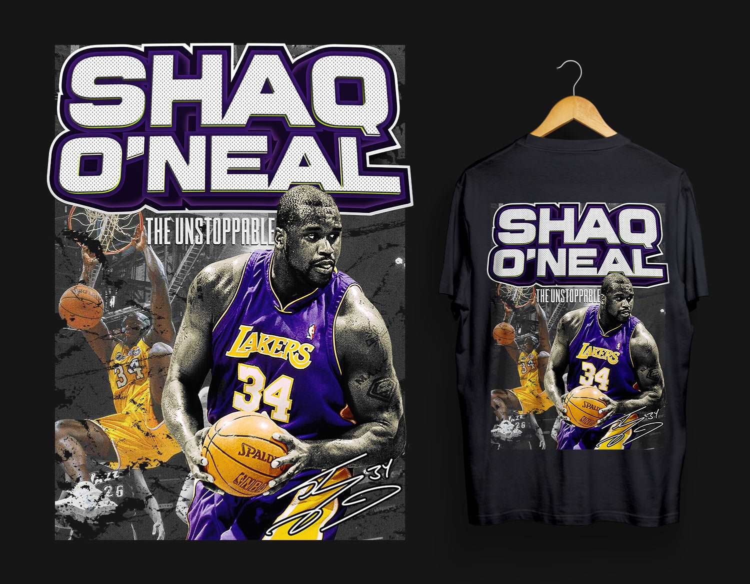 Shaquille O'neal NBA DESIGN #SO01