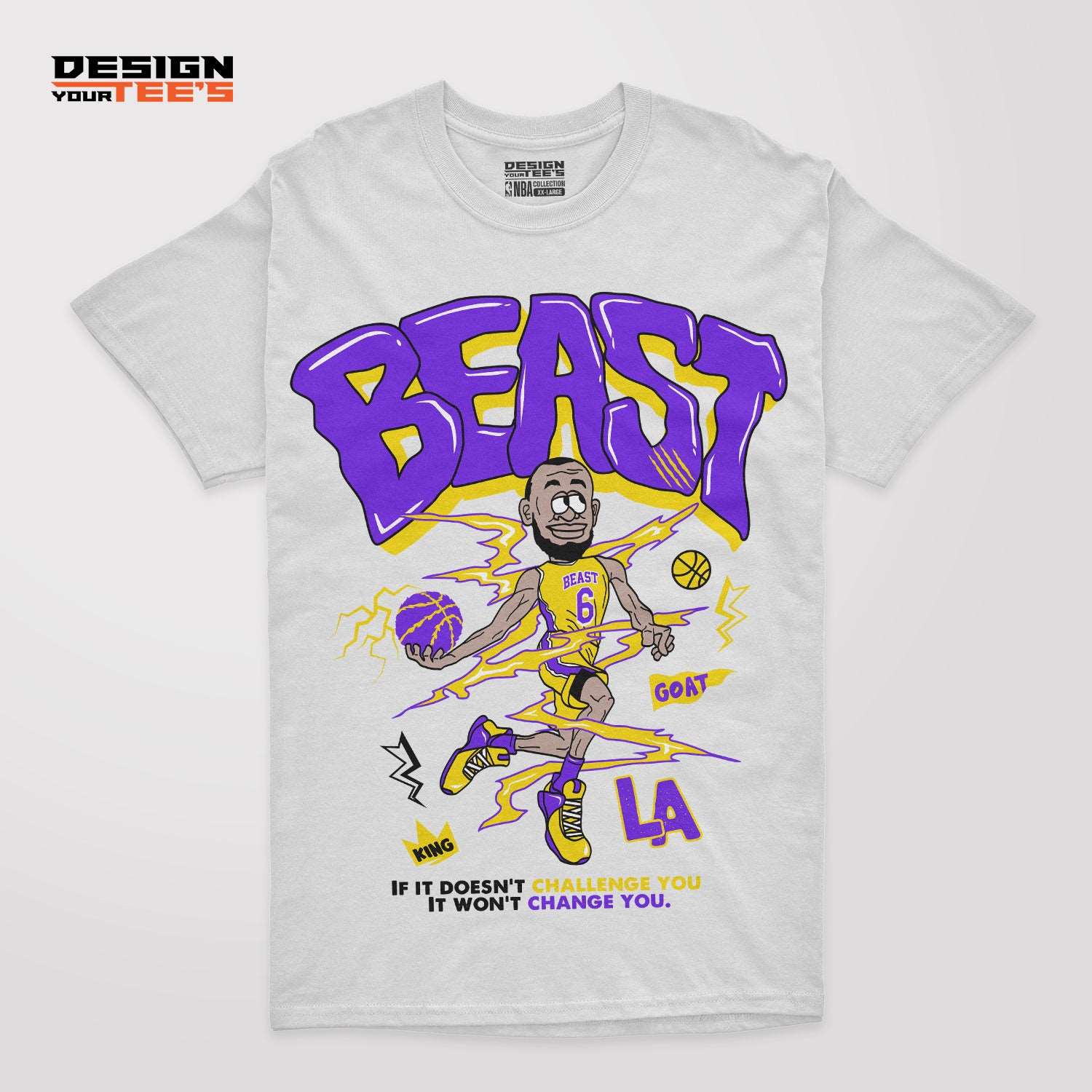 Beast of LA T-shirt Design