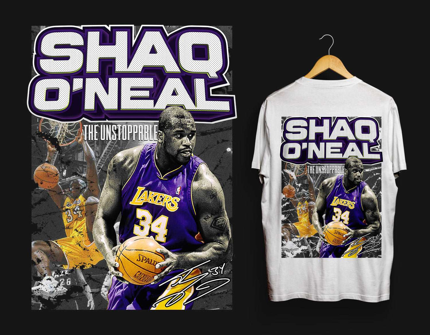 Shaquille O'neal NBA DESIGN #SO01