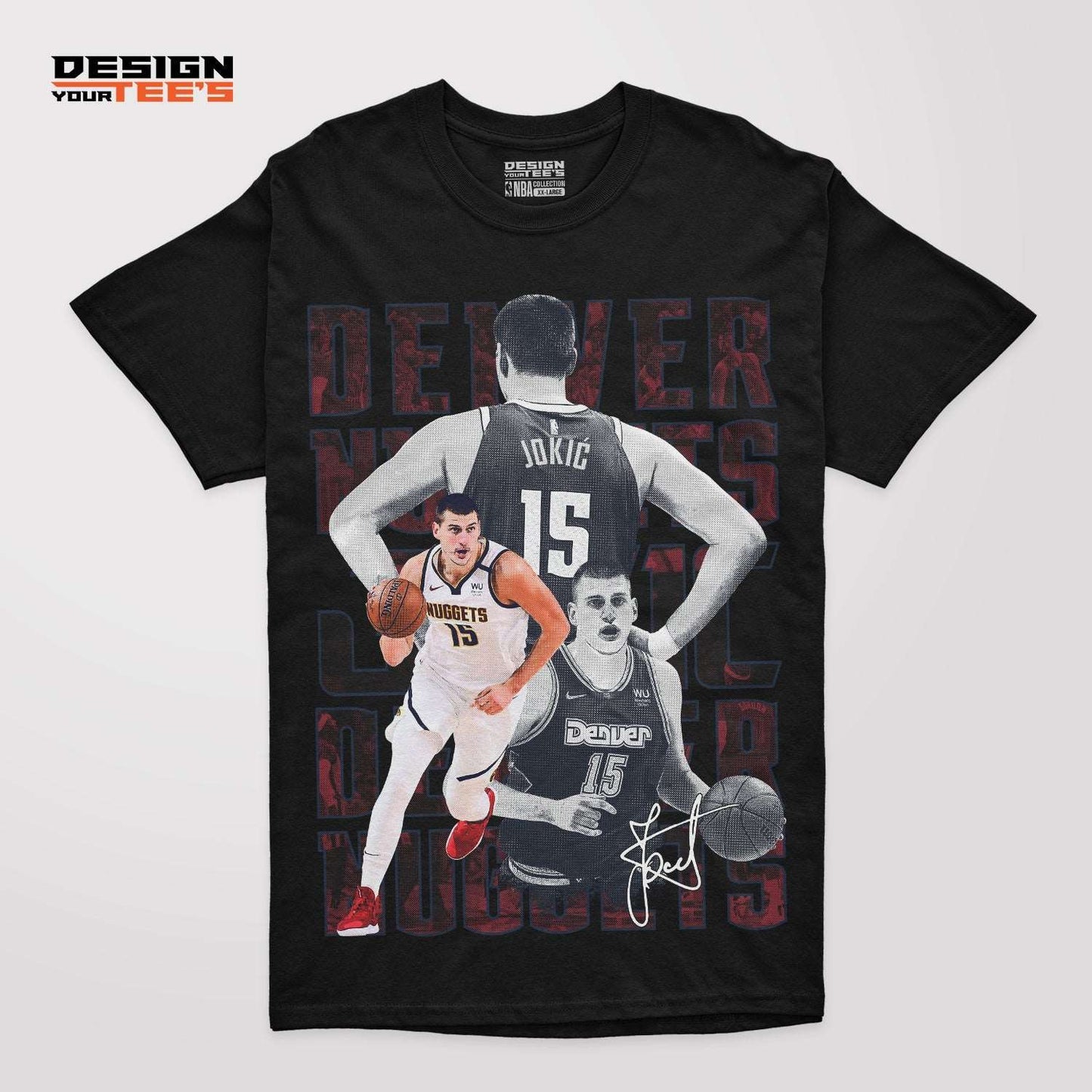 Nikola Jokic T-shirt NBA Design #NJ01
